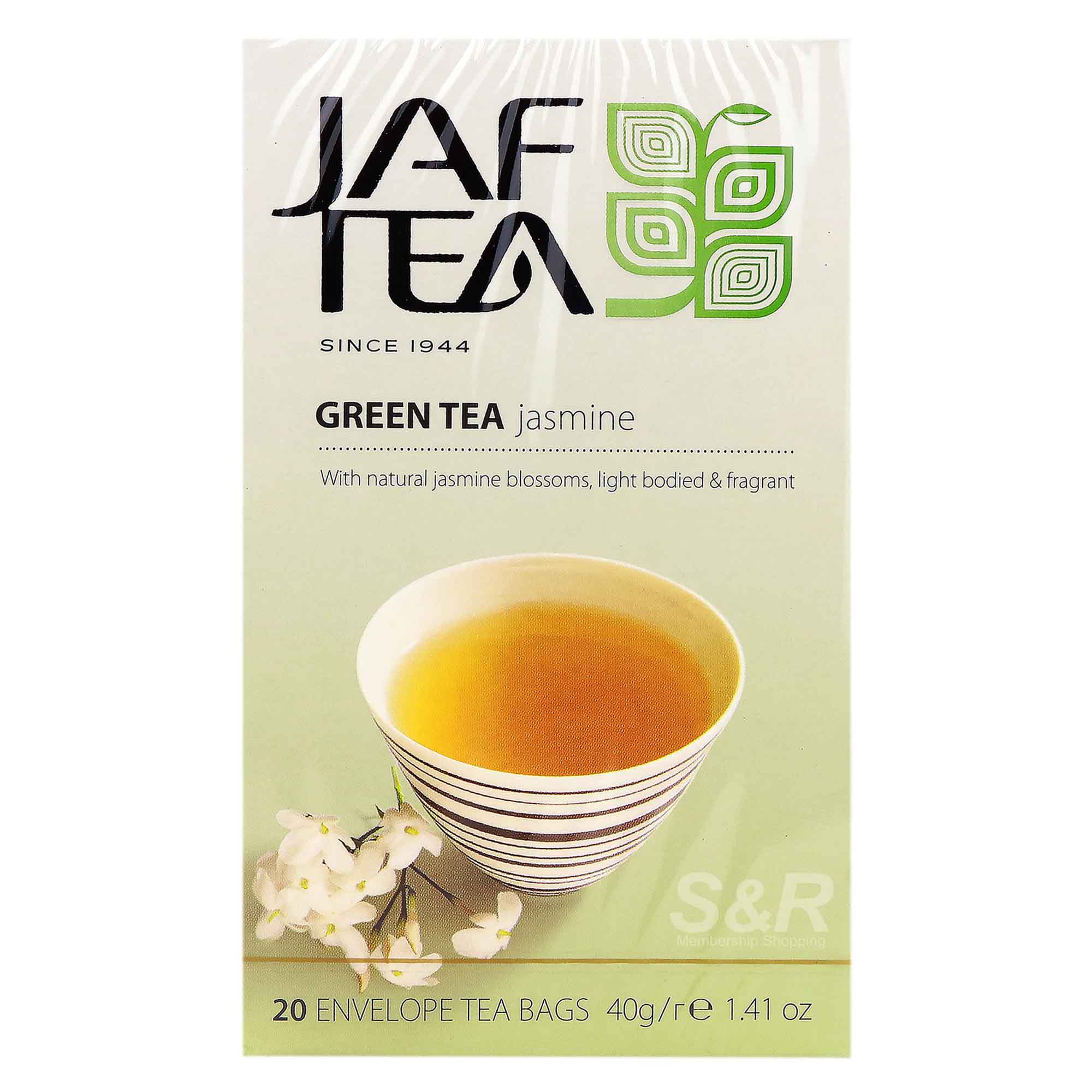 Jaf Tea Green Tea Jasmine 20 tea bags Jaf Tea Green Tea Jasmine 20 tea bags
